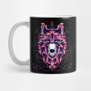 wolf classic front Mug